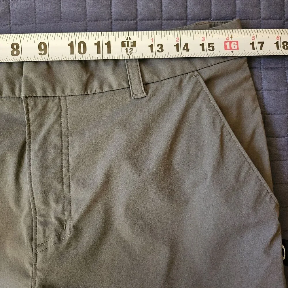 ​Oakley Mens Chino Pants 32x30 Gray Tech Casual Golf Technical Hiking Work - Picture 6 of 11